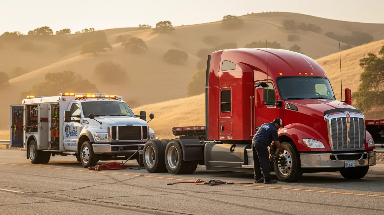 24/7 roadside assistance truck service California